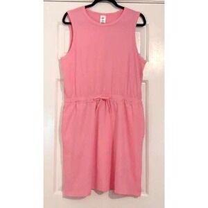 Sleeveless Dress with Tie Waist Casual Summer Sundress Size XL / #5385